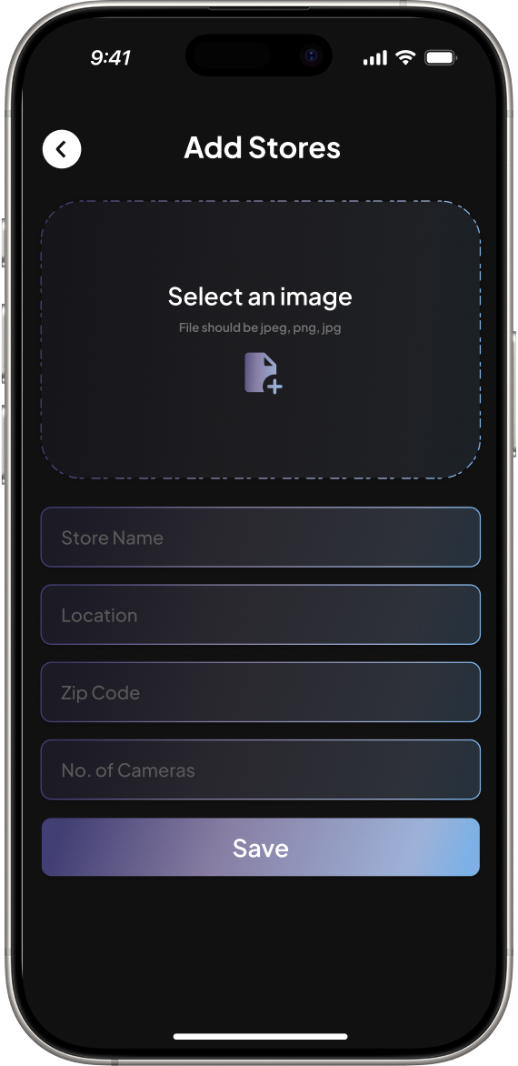 Add Store Form